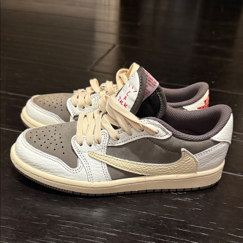 Nike Brown and Cream Sneakers